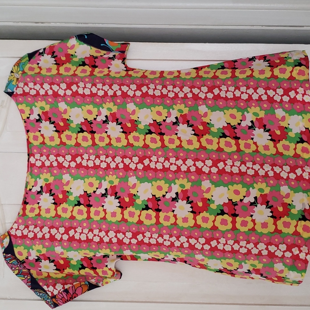 Lilly Pulitzer 100% Silk Blouse